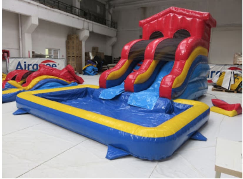 Water Slide available to hire in Neath Swansea Cardiff Aberdare