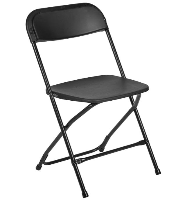 Black best sale party chairs