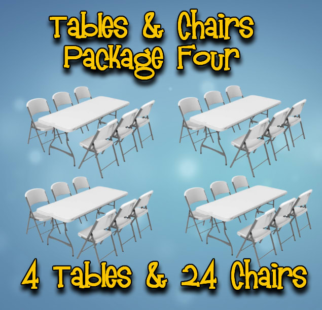 Tables 18 Chairs Package Special (sku 3t18c) ubicaciondepersonas.cdmx