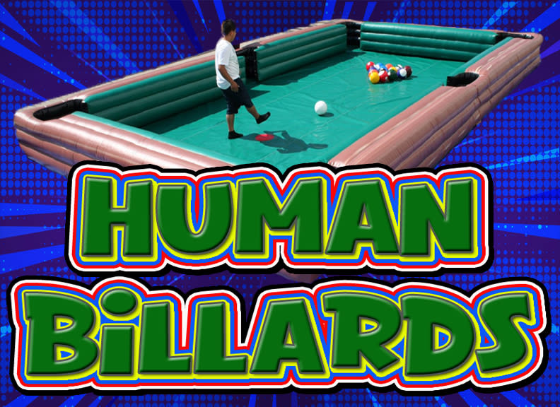 Human billiard best sale bounce house amazon