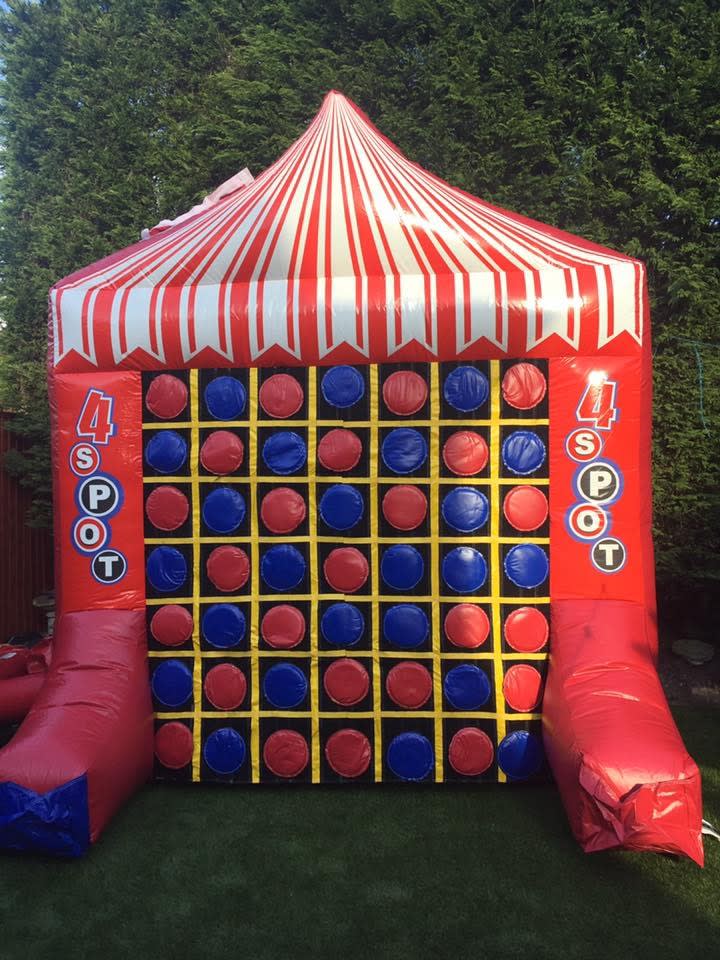 Inflatable Tic-Tac-Toe and Connect Four