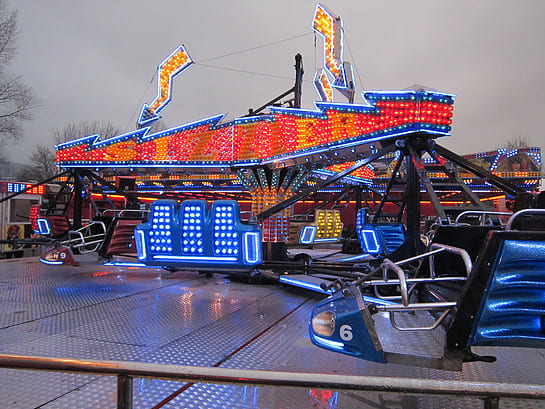 Twister Fairground Ride Hire Family Funfair Entertainment Uk