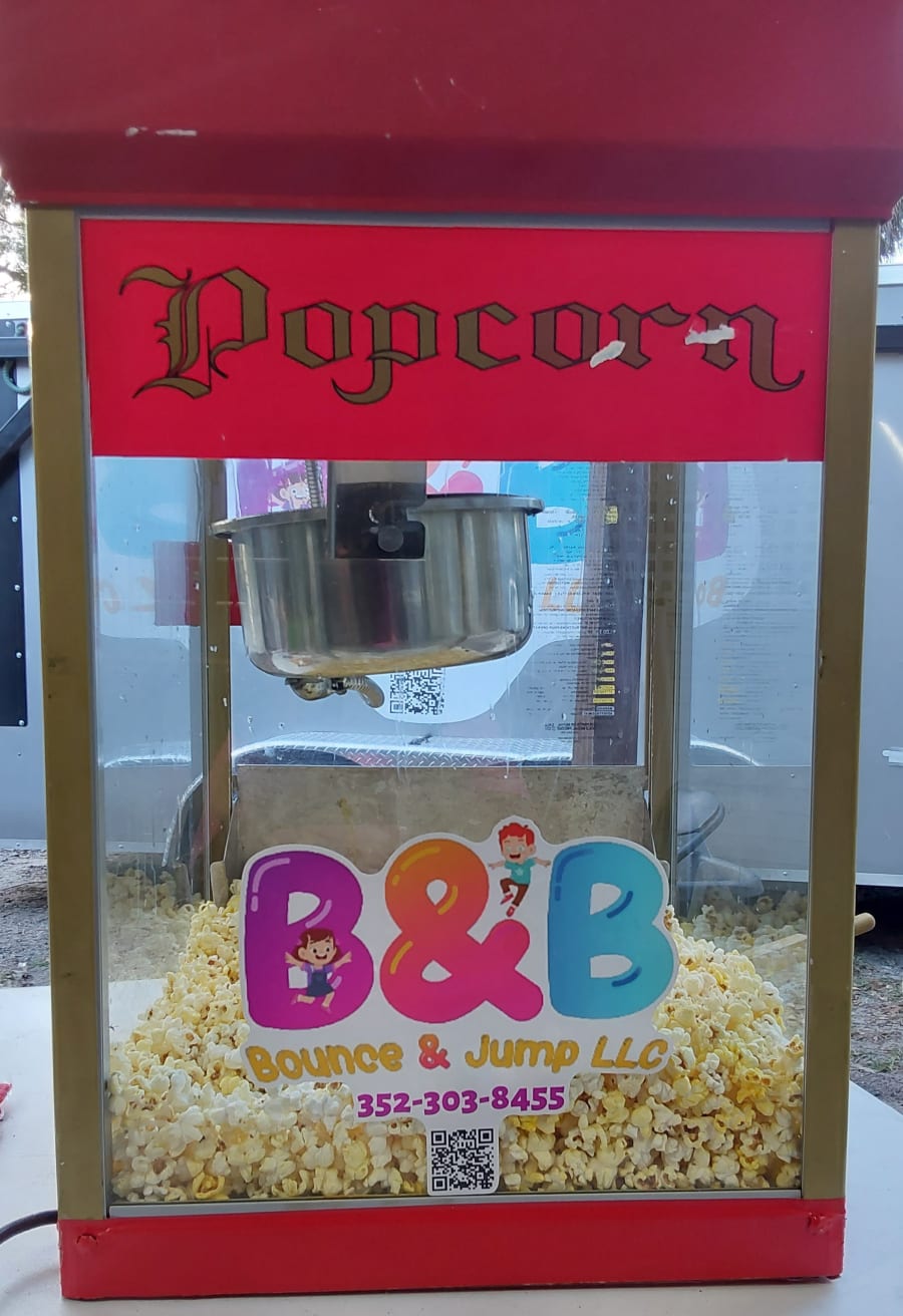 Popcorn deals machine hire