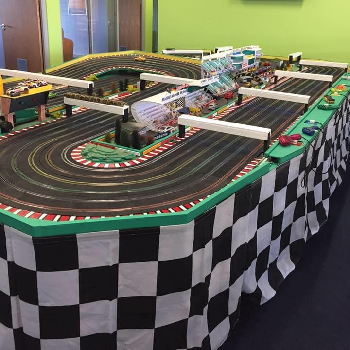 scalextric table