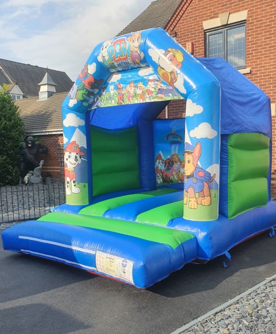 Paw patrol inflatable store bouncer