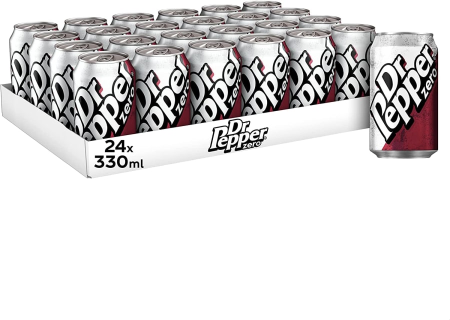 Buy Dr Pepper Can 24 x 330ml