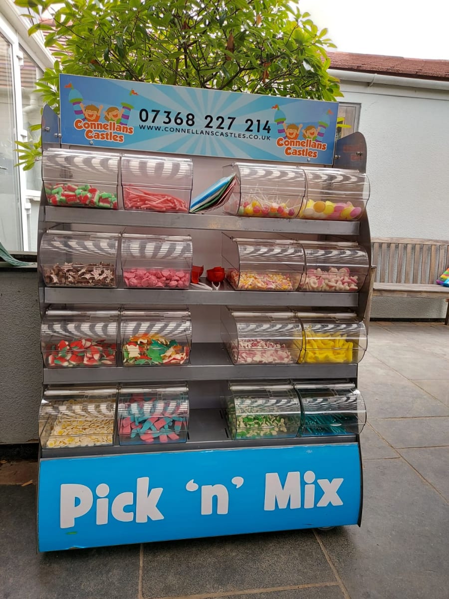 Pick n Mix Stand Hire Nottingham - Gedling Bouncy Castle Hire