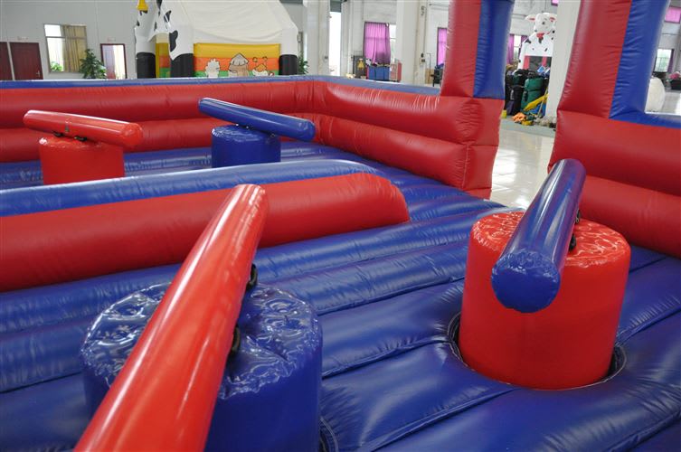 Coolest party game ever Velcro fly wall and Gladiator Duel Inflatable  Jumping Castle 