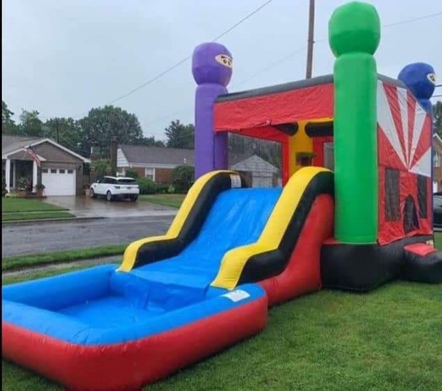 Ninja Fun Jump and Slide Combo Rentals