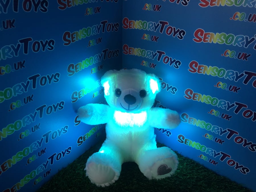 Light Up Teddy Bear Free Sensory Toys Online Toy Shop