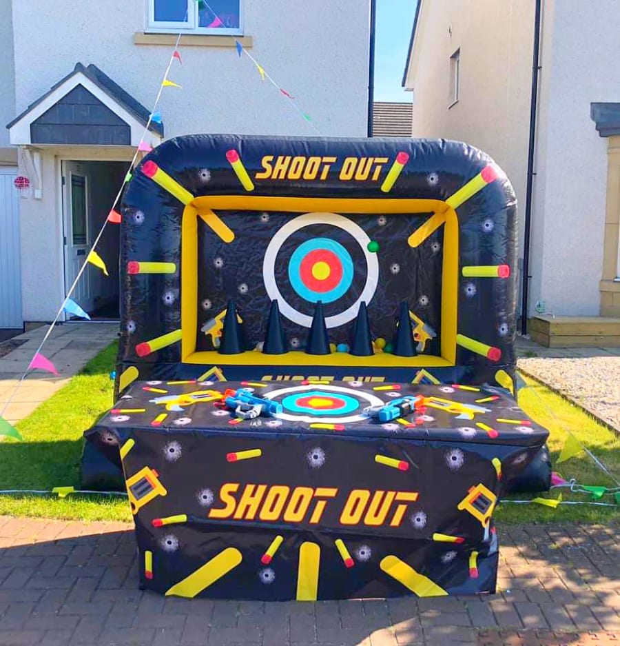 NERF Shootout Game - Party Equipment hire in Central Scotland