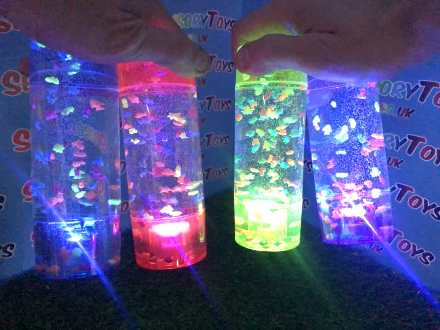 Sensory light store up toys