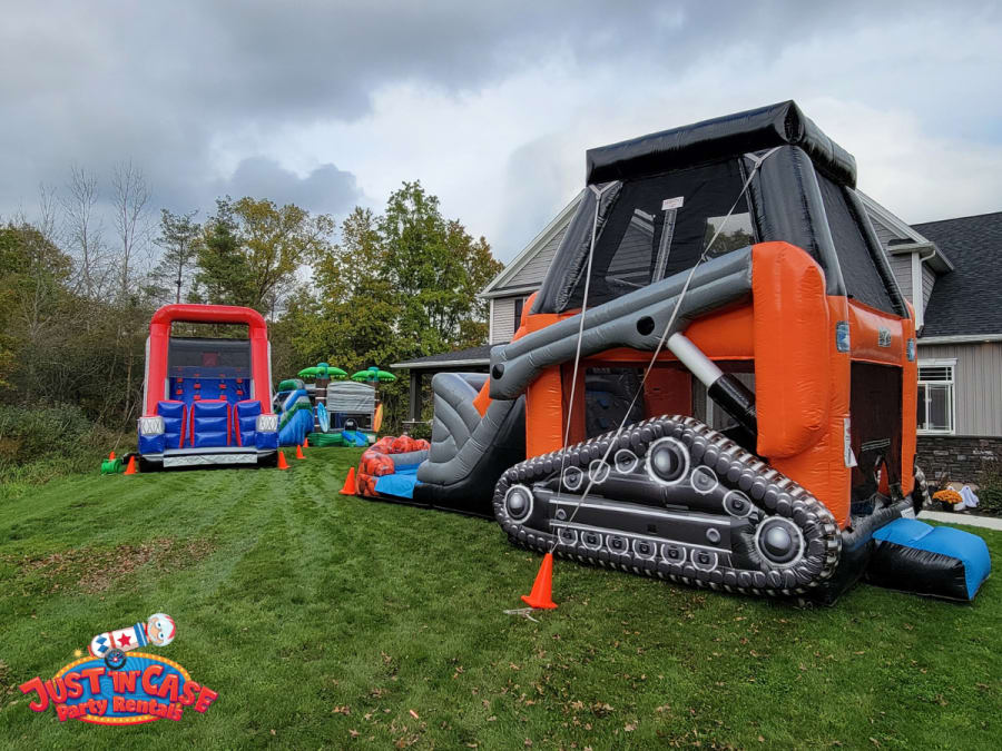 Skid Steer Bounce House And DRY Slide Rental - Hire in NY