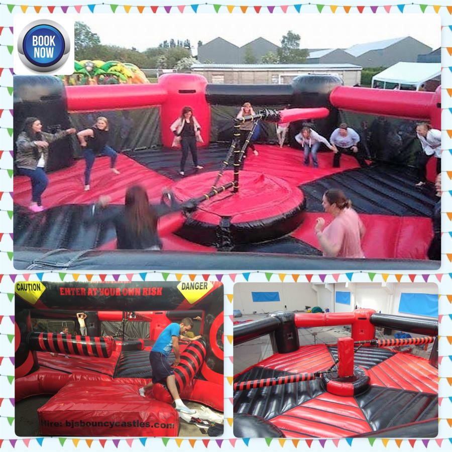 Last Man Standing Inflatable Hire | Total Wipe Out | Bromley Kent