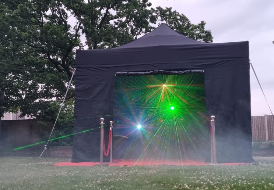 Hire tent for party sale