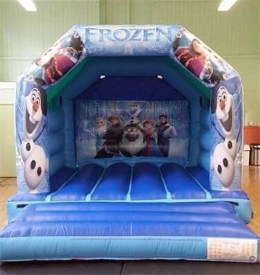frozen bouncy castle