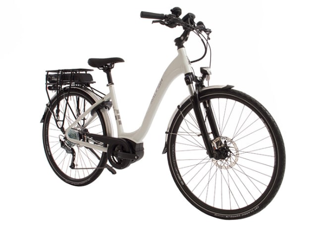 E Bike Raleigh Motus Low Step Medium Bicycle Hire Bike