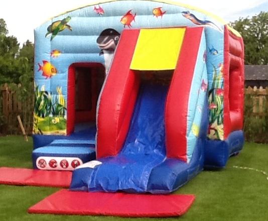 Bounce & Slide Combo 32ft x12ft x16ft