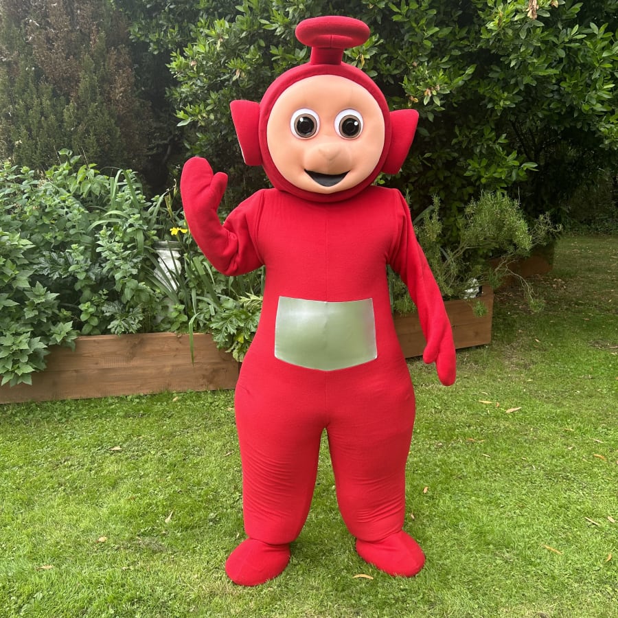 Inflatable Tinky Winky Adult Teletubbies Costume