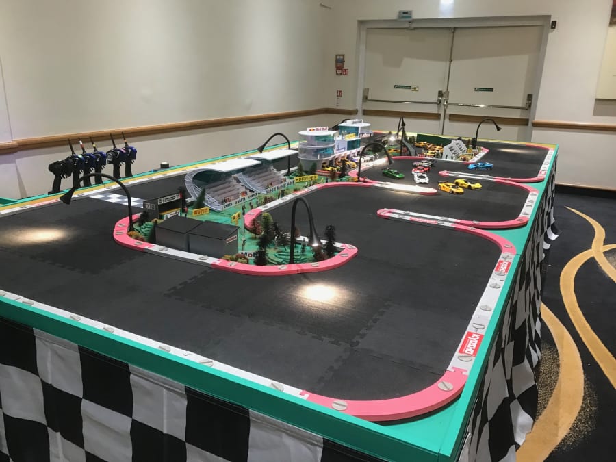 Rc car race store track