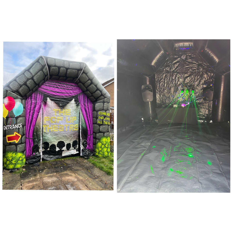 Instant Shelter Hire - Inflatable Nightclub