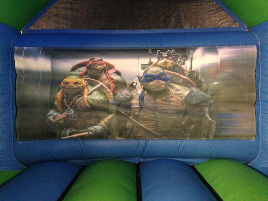 Teenage Mutant Ninja Turtle Jumping Castle - Join the Ninjas party