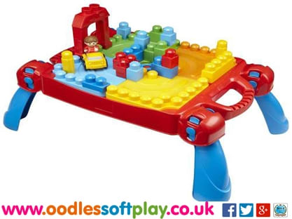 Lego mega shop bloks table