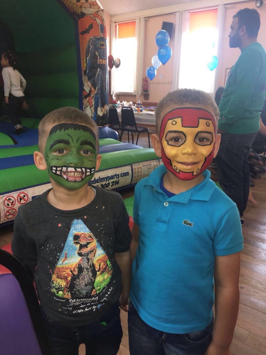 Festival/Adult Face Painting (2hrs) - Bouncy Castle Hire, Soft