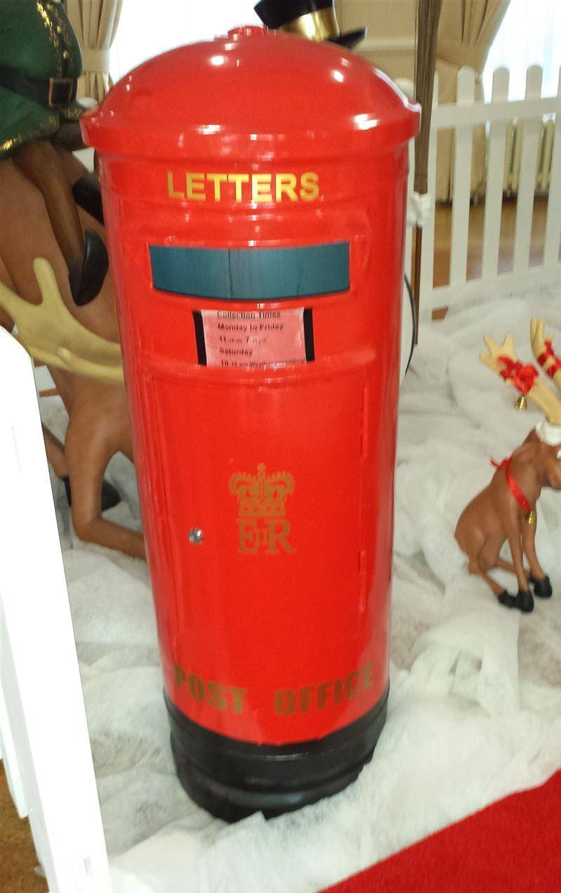 Postbox Letters to Santa Inflatables Event Hire in Bradford