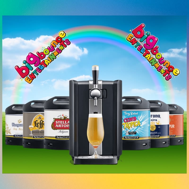 Perfect draught beer machine - Bouncy Castle Hire in Dewsbury West