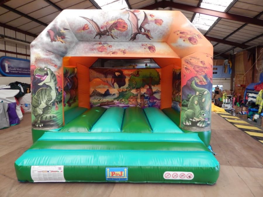 Dinosaur Theme Bouncy Castle Hire Inflatables Essex London