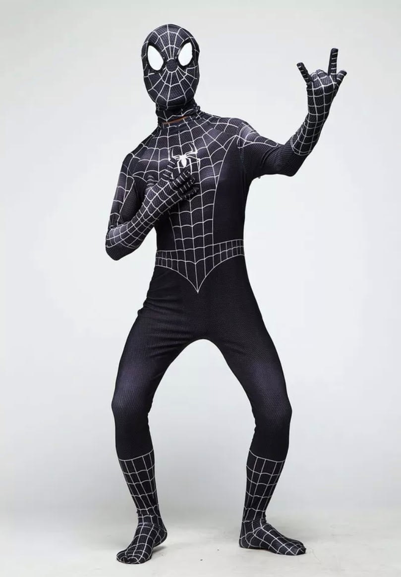 Venom Spider-Man Morph Suit Costume - Bouncy Castle Hire in Essex