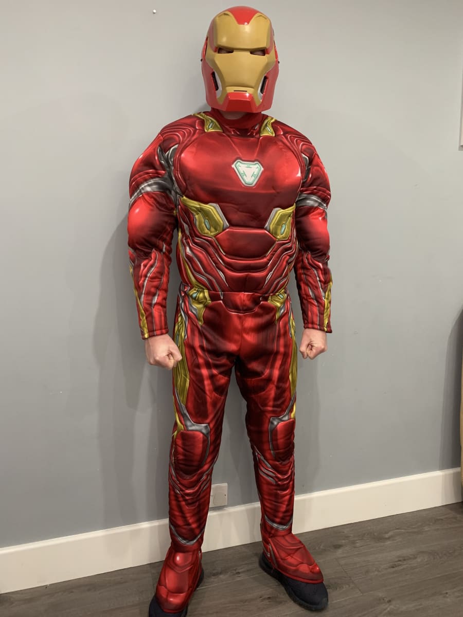 Iron Man Morph Suit costume Bouncy Castle Hire in Essex