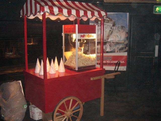 Popcorn machine deals hire