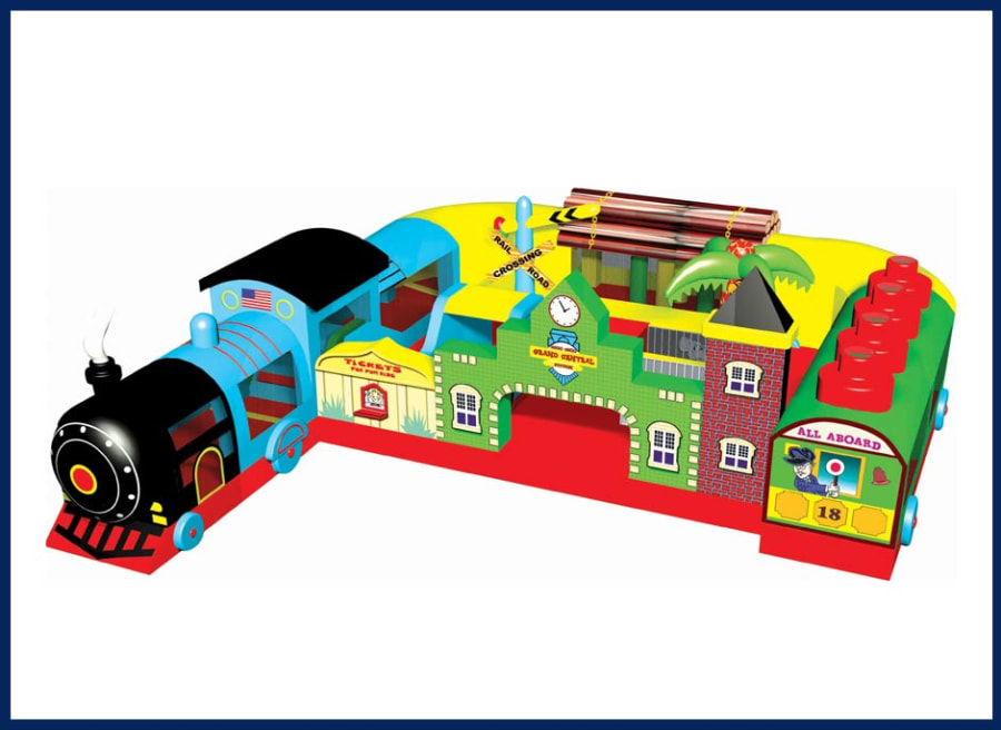 Fun Express Train Toddler Jumper - Hire in Atlanta, Austell