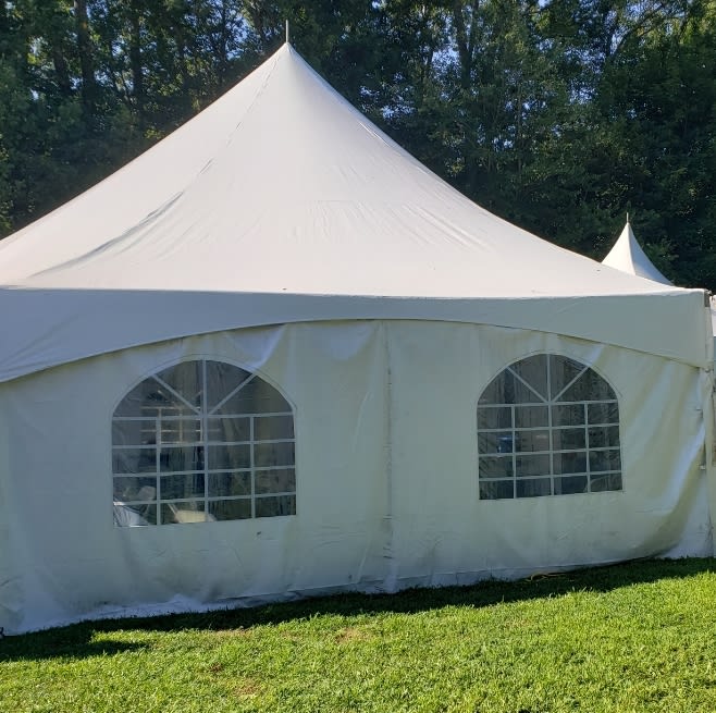 vervoer Bruin weten 20 x 20 Heated High Peak Frame Tent - Rental in Cream Ridge