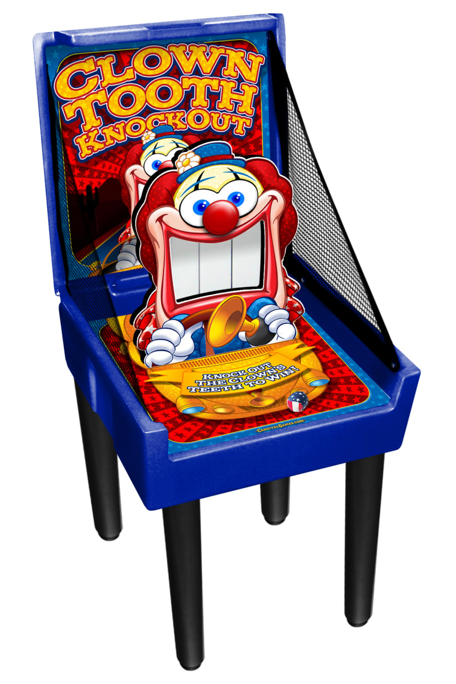 Clown tooth Knock out Classic Carnival Game Rentals Sacramento -