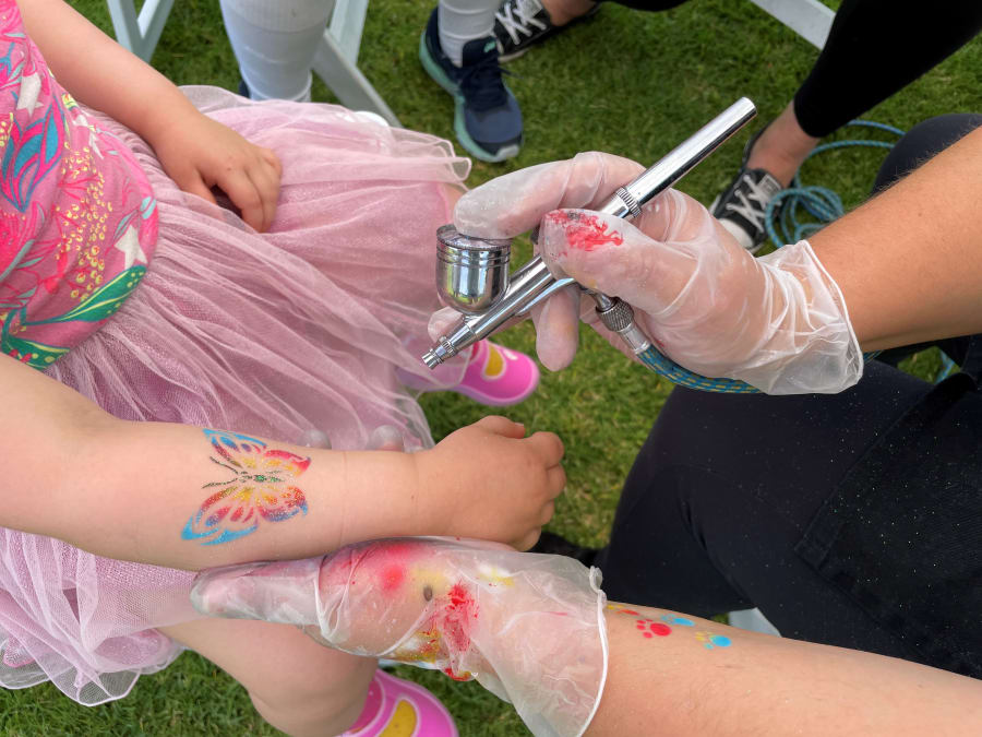 Face Painting & Airbrush Tattoos - Bouncy Castle Hire in Wangara WA