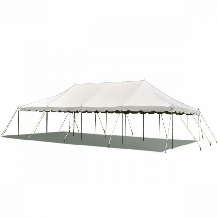 20x40 pole clearance tent