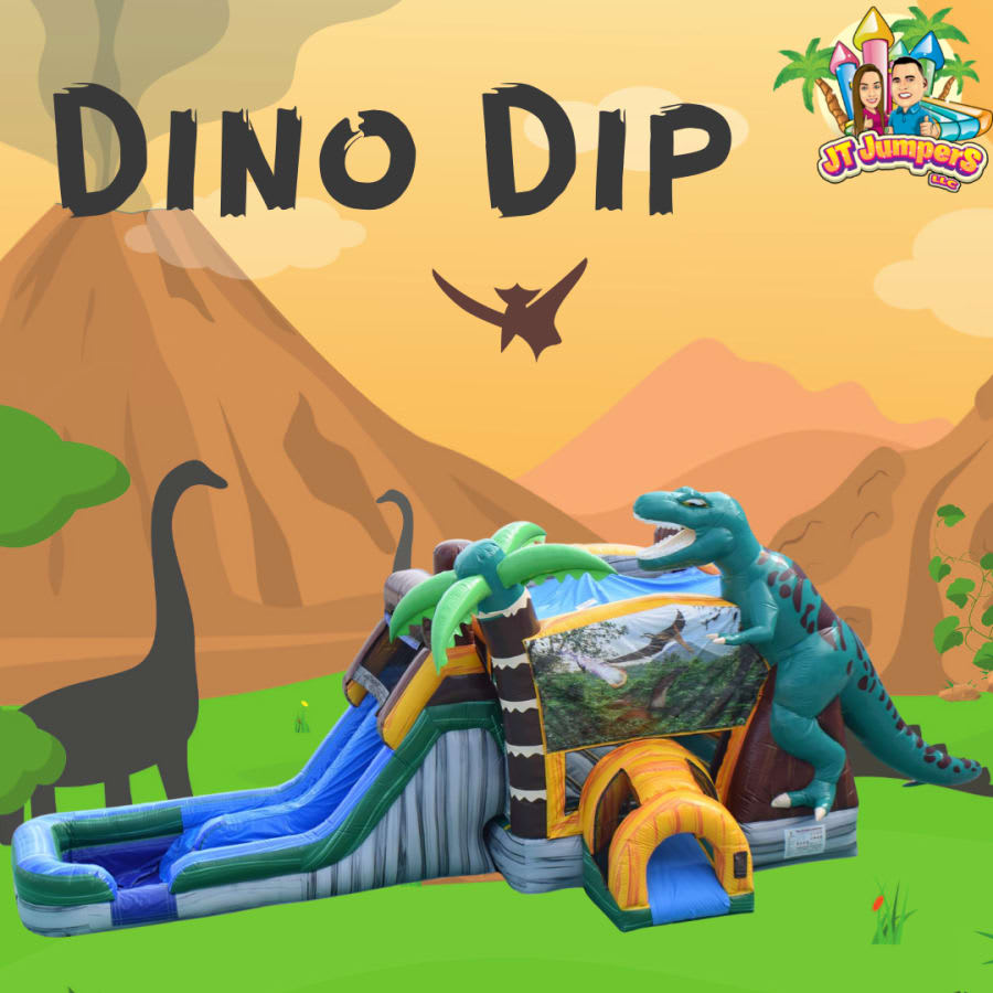 Dinosaur Bounce and Slide DRY