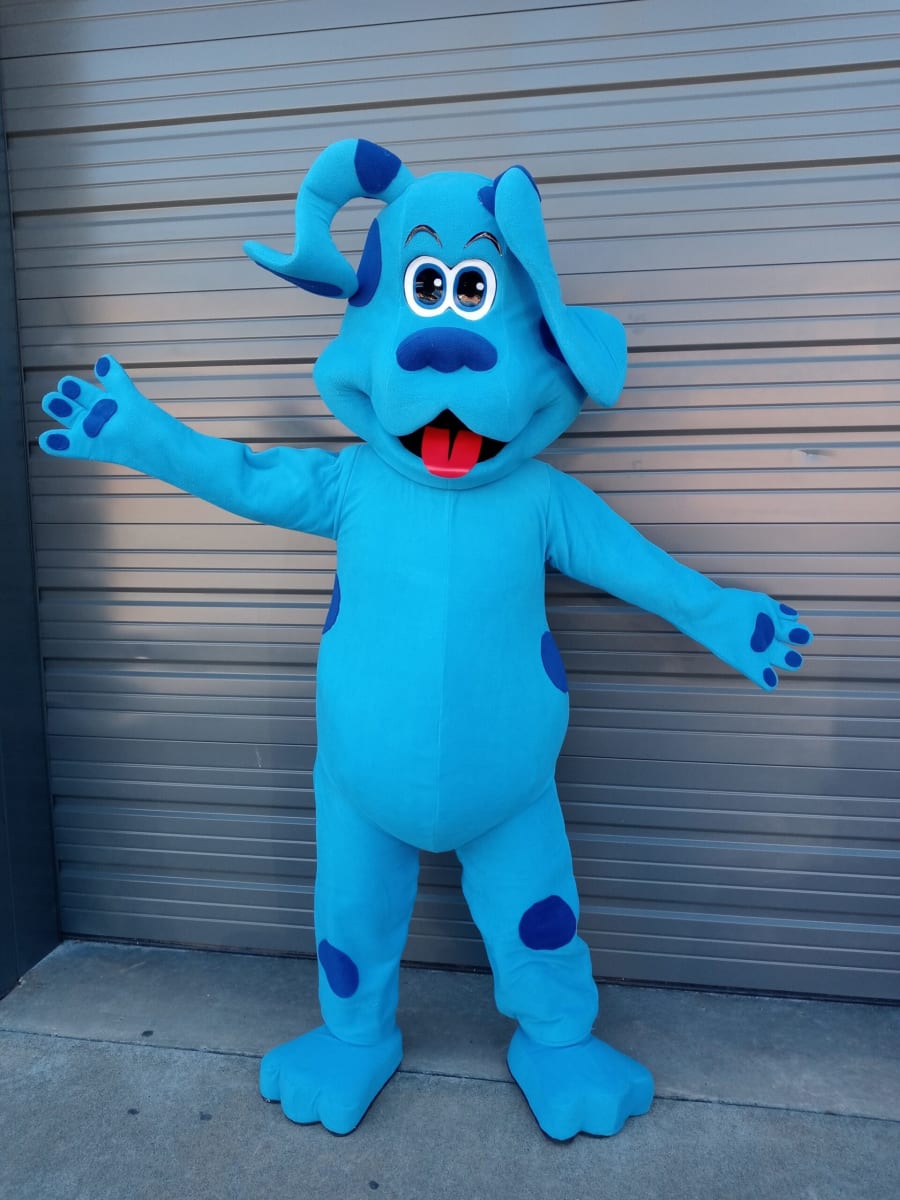 MAGENTA Of BLUES CLUES Mascot Costume Cielito MASCOTS ...