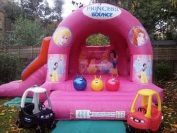 disney princess bounce house with slide