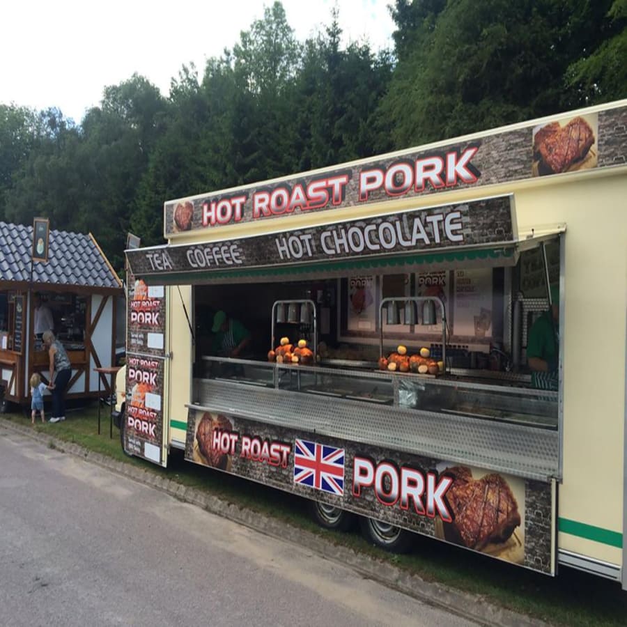 Food Catering Burger Vans For Hire Premier Bounce Shropshire