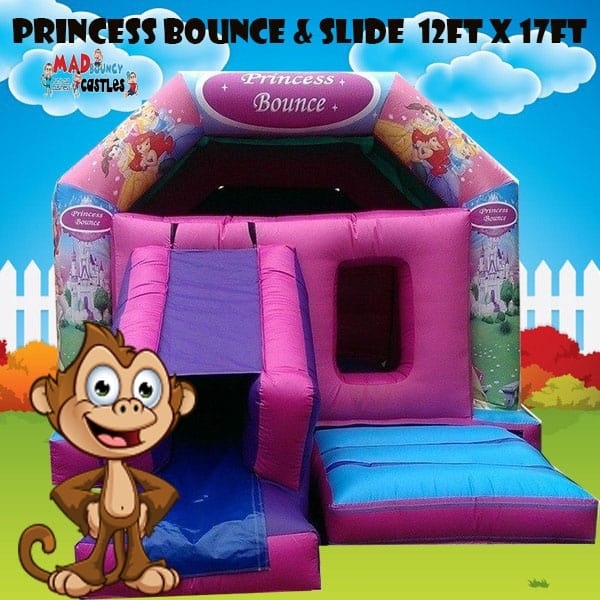 Disney Princess Bounce And Slide Hire Northampton