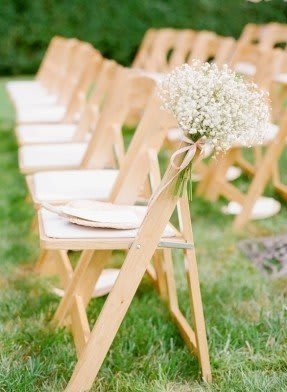 White wood deals folding chairs