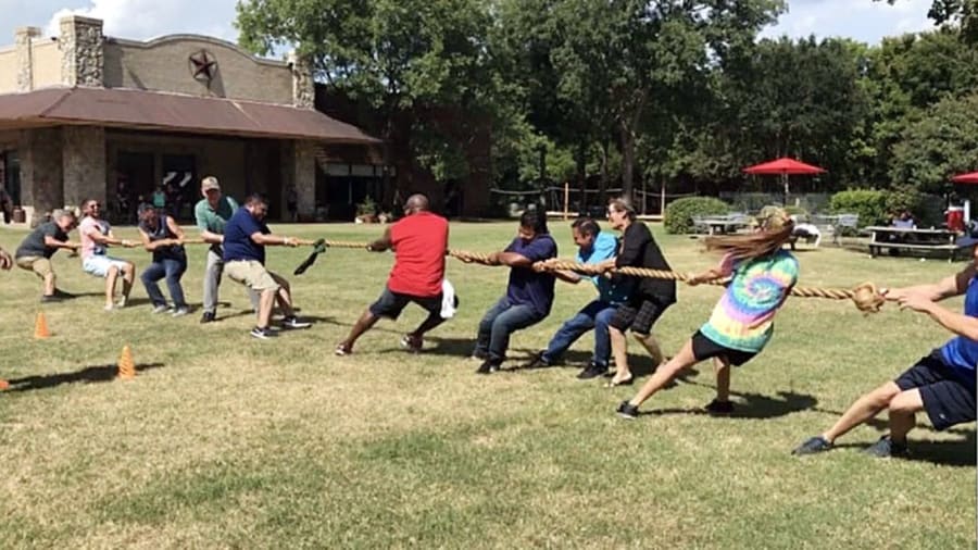 Tug of deals war rope hire