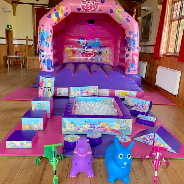 My little store pony jumping castle