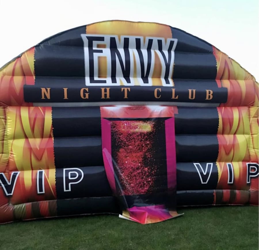 Inflatable nightclub hire West Midlands