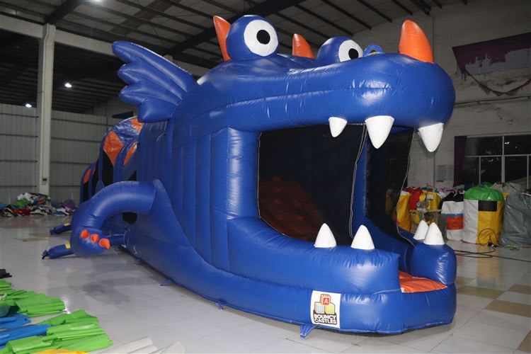 53ft Blue Dragon Obstacle Course - Hire in Co Westmeath