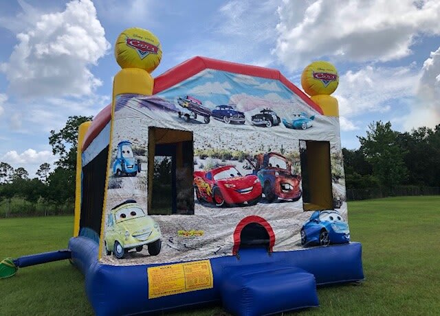 15x15 CARS Bouncy House